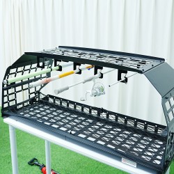 Molle Panel Car Trunk Roof Rack Fishing Rod Fixed Bracket Holder