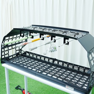Molle Panel Car Trunk Roof Rack Fishing Rod Fixed Bracket Holder