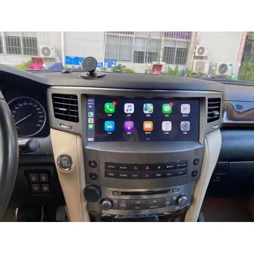  12.3”  T10 knobless Headunit / Infotainment 4+64G / 6+128G Radio Audio GPS Navigation Nav For Lexus LX570 2008-2014