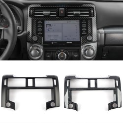 Interior Console Navigation Cover Trim 1pcs For Toyota 4Runner 2020-2024