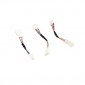 Single LED window switch wiring harness 3pcs