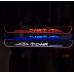 Free Shipping led Outer Door Sill Scuff Plate Animated Moving Running Glowing Light 4pcs for Toyota C-HR CHR 2016-2019