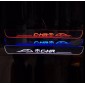  led Outer Door Sill Scuff Plate Animated Moving Running Glowing Light 4pcs for Toyota C-HR CHR 2016-2019