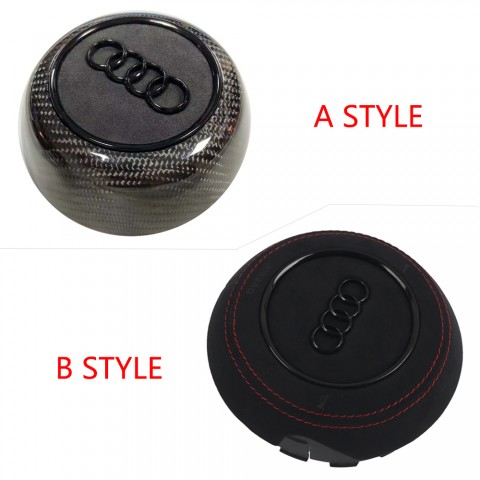 Free Shipping Carbon Fiber Airbag cover Replacement Parts For AUDI