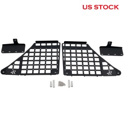  Only 14 sets!!!Be sure to read the description!!!Black Style Storage Side Molle Panel Shelf For TOYOTA 4RUNNER 2010-2024