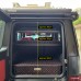  Black Style Molle Panel Storage Shelf Kit For Mercedes-Benz G-Class G63 2019-2023