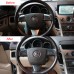  Carbon Style Inner Steering Wheel Button Cover For Cadillac CTS 2008-2013