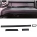  Carbon Style Dashboard Console Molding Cover Trim For Dodge Ram 1500 2019-2021