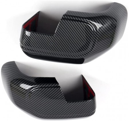 Autophoton for Ford Bronco Sport CX430 2021-2022 Carbon Fiber Black Gear Position Panel Cover Trim 1pcs Car Accessories