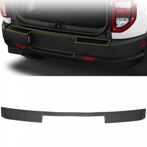 Free Shipping Outer Rear Bumper Protector Foot Plate Cover For Ford Bronco Sport CX430 2021-2022