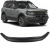 Free Shipping Matte Black Front Hood Cover Decoration Trim For Ford Bronco Sport 2021-2022