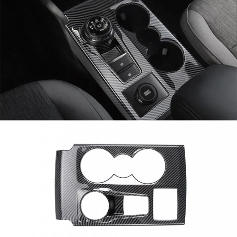 Free Shipping LHD Interior Center Console Gear Shift Cover Trim For Ford Bronco Sport CX430 2021-2022