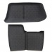 Free Shipping Interior Center Console Storage Glove Box Silicone Mats Pads Black 2pcs (Not Fit RHD) For Ford Bronco Sport 2021-2022