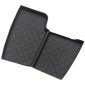  Interior Center Console Storage Glove Box Silicone Mats Pads Black 2pcs (Not Fit RHD) For Ford Bronco Sport 2021-2022