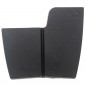  Interior Center Console Storage Glove Box Silicone Mats Pads Black 2pcs (Not Fit RHD) For Ford Bronco Sport 2021-2022