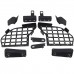 Free Shipping Black Style Side Hanging Boards / Middle Shelf Kit For Ford Everest 2015-2020