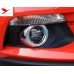 Free Shipping ABS Chrome Front Fog Light Lamp Cover Trim 2pcs for Ford Mustang 2015-2019