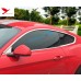 Steel Window Full Complete Around Cover Trim 8pcs for Ford Mustang 2015 - 2019
