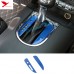 Free Shipping Left Hand Drive! 35pcs blue Interior decoration for ford mustang 2015-2019