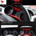 Free Shipping Left Hand Drive! 35pcs red Interior decoration for ford mustang 2015-2019