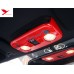 Free Shipping Roof Dome Front Readling Light Lamp Cover Trim 1pcs For Ford Mustang 2015 - 2019