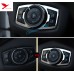 Free Shipping Interior Head light Switch Button Cover Trim 1pcs for Ford Mustang 2015 - 2019