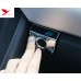 Free Shipping ABS Interior Storage Box Handle Cover Trim 1pcs For Ford Mustang 2015 - 2019