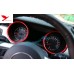 Free Shipping ABS Interior Dashboard Meter Ring Cover Trim 2pcs For Ford Mustang 2015 - 2019