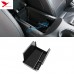 Free Shipping Black Interior Armrest Storage Box Holder For Ford Mustang 2015-2019