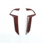  ABS Wood Grain Decoration Accessories Car Interior Gear Cover Trims For Honda Accord 8Th 2008-2012