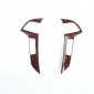  ABS Wood Grain Decoration Accessories Car Interior Gear Cover Trims For Honda Accord 8Th 2008-2012