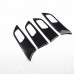 ABS Carbon Style Decoration Accessories Car Interior Gear Cover Trims For Honda Accord 9Th/9.5Th 2013-2017