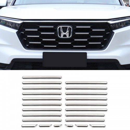 Not Suitable For Hybrid!!!Front Grille Trim Cover For Honda CRV CR-V 2023 2024