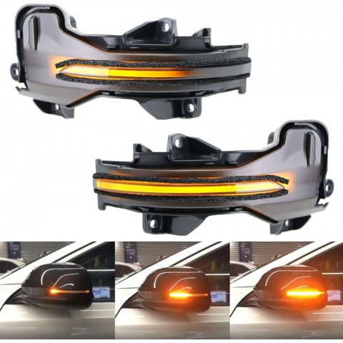 LED Side Mirror Sequential Dynamic Turn Signal Light For Honda CRV 2012-2018 / Vezel 2015-2019 / Fit 2014-2019 / City 2017-2019 / Odyssey 2017-2019 / Accord 2013-2018