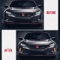  Fog Light Daytime Running Light DRL LED Day Light 2Pcs For Honda CIVIC TYPE-R FK8 2017-2020