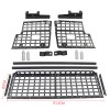  Black Style Storage molle panel shelf Middle Shelf Kit For TOYOTA Land Cruiser Prado LC90 LC95 1996-2002