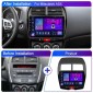 10.2" Android 12 T10 Car Multimedia Stereo Radio Audio GPS Navigation Sat Nav Head Unit for MITSUBISHI ASX Outlander Sport 2011-2017