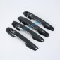 LHD Carbon Style Smart Front Side Door Handle Cover Trim 4pcs For Eclipse Cross 2017-2018