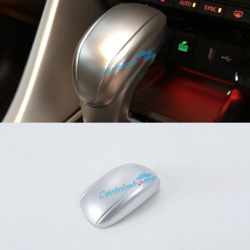 ABS Matte Gear Shift Knob Cover Car Interior Decoration 1pcs For Eclipse Cross 2017-2018