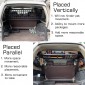  Black Style Storage panel shelf Middle Shelf Kit For Mitsubishi Pajero V93/V97 2015-2019