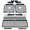  Black Style Side Hanging Boards / Middle Shelf Kit For Nissan Patrol Y62 10-19