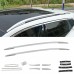  Silver Roof Rack Rails Bars Luggage Carrier for Nissan Qashqai J11 2014-2021 Rogue Sport 2017 - 2021