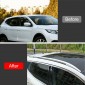  Silver Roof Rack Rails Bars Luggage Carrier for Nissan Qashqai J11 2014-2021 Rogue Sport 2017 - 2021