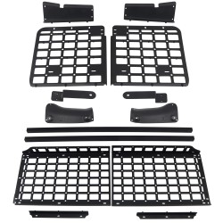 Free Shipping Black Style Side Hanging Boards / Middle Shelf Kit For Nissan Terra 2018-2022