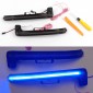  Blue Style LED Side Mirror Sequential Dynamic Turn Signal Light For Peugeot 3008 / 5008 Access / Active / Allure / GT 2016-2020