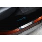  Plastic Outer Door Sill Scuff Plate Cover Trim 4pcs For Peugeot 3008 Access / Active / Allure / GT 2016 2017 2018