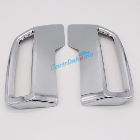 Free Shipping ABS Exhaust Muffler Tip Pipe Cover Trim 2pcs For 3008 / 5008