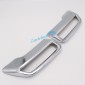  ABS Rear Exhaust Muffler Tip End Pipe Cover Trim 2pcs For Peugeot 3008 / 5008 Access / Active / Allure / GT 2016-2019