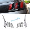  Rear Tail Light Honeycomb Style Stickers Cover Trim For Peugeot 3008 Access / Active / Allure / GT 2016 2017 2018