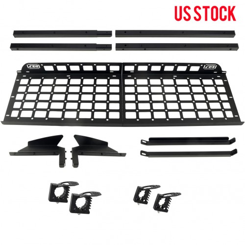  Middle Storage Molle Panel Shelf For Toyota RAV4 2019 2020 2021 2022 2023 2024